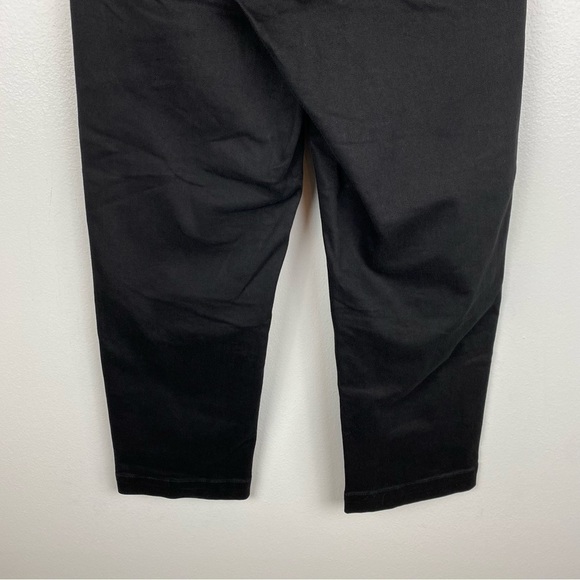 Everlane Straight Leg Crop Garment Dyed Jeans Black Size 00/24 NWT - Picture 9 of 13